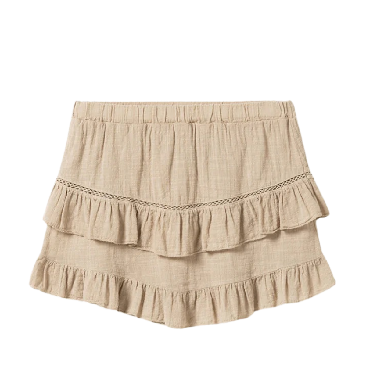 N-MARLIN SKIRT - Grey Ivory