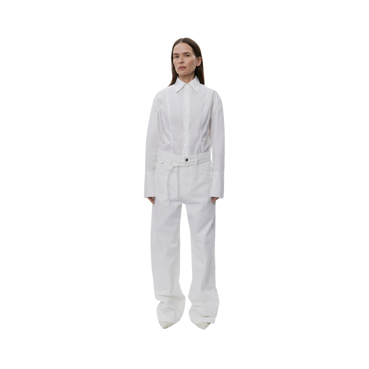 Elijah Winter White Denim - White