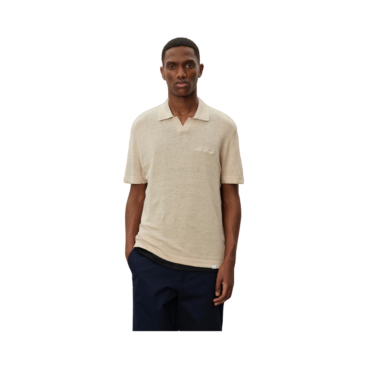 Emmanuel Polo Knit - Beige