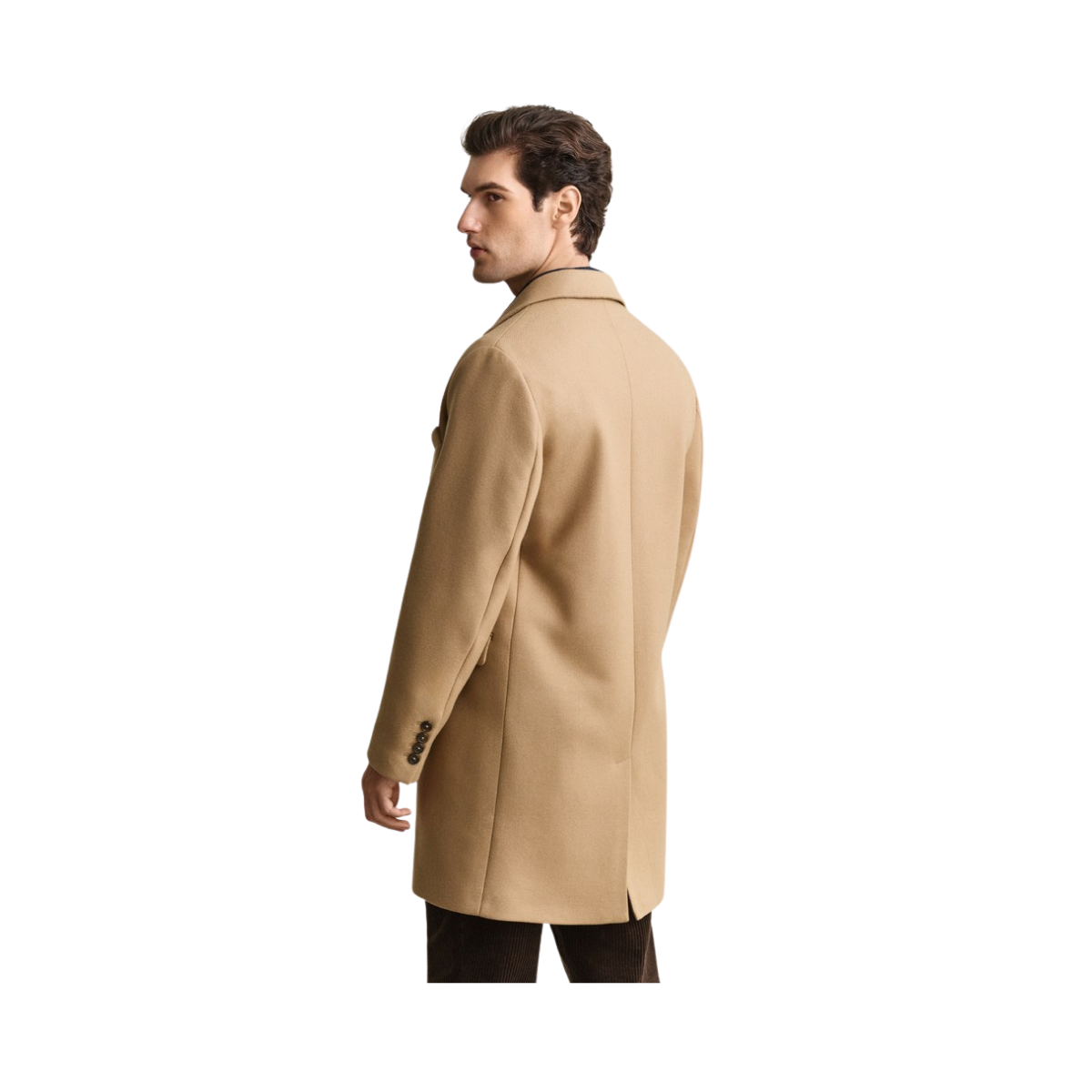 Classic Wool Coat - Light Taupe