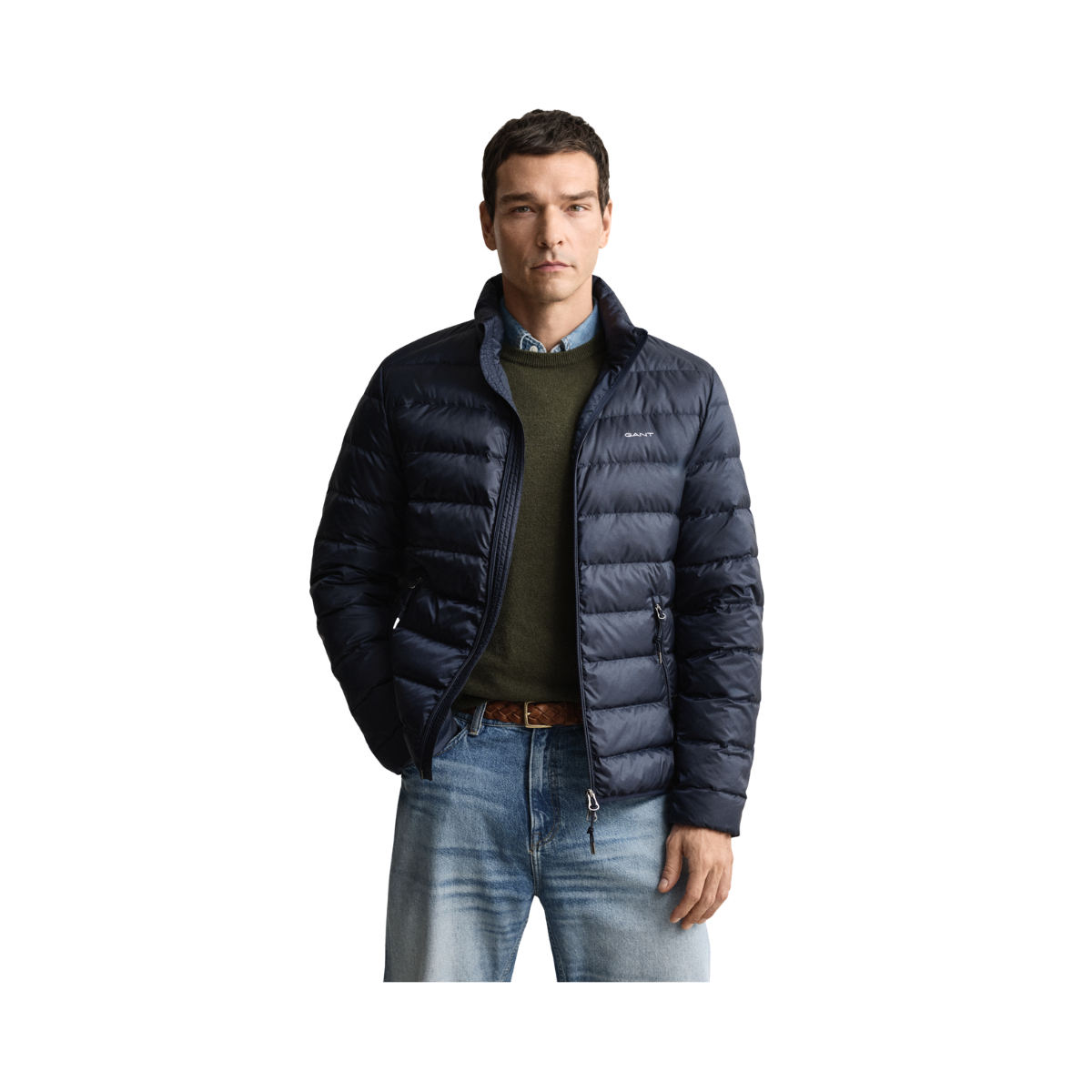 Light Down Jacket - Evening Blue