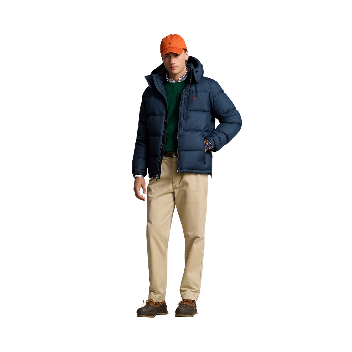 Insulated Bomber Jacket - Collection Navy