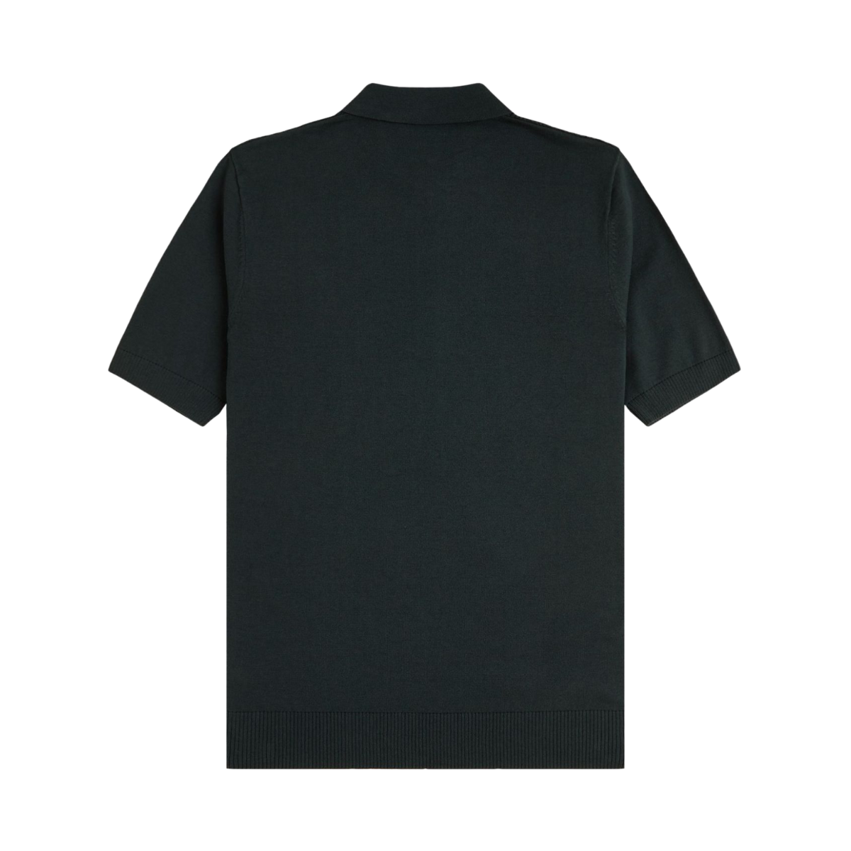 Waffle Stitch Knit Shirt - Q20 Night Green