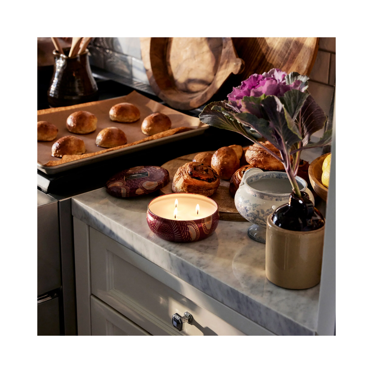 3 Wick Tin Candle - Foraged Wildberry