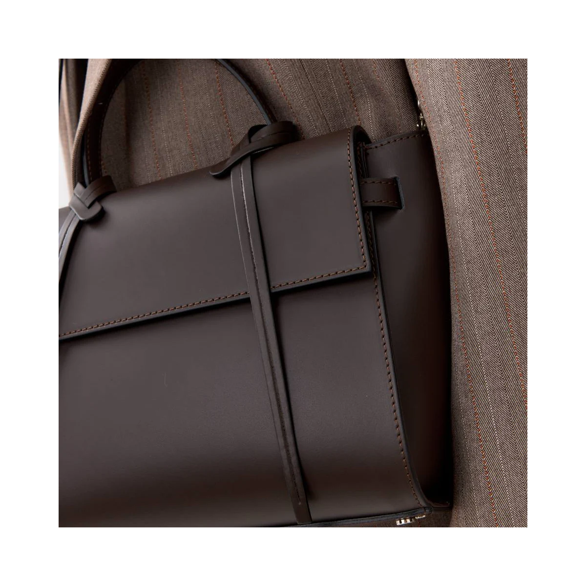Arezzo Bag - Dark Brown