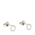 Ear studs round - Silver