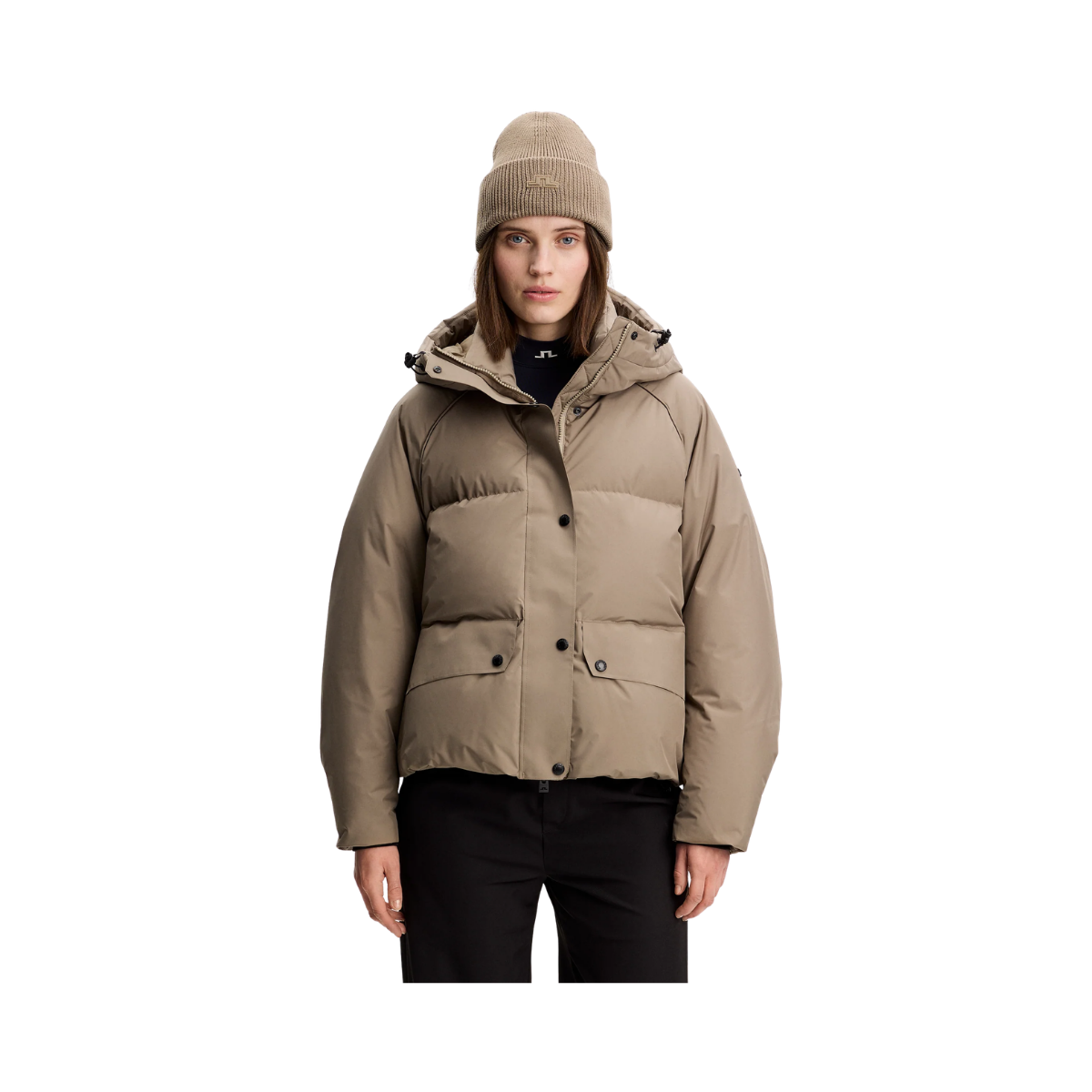 Lea Down Jacket - Brindle