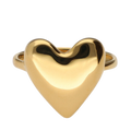 Ring Heart Os - Gold