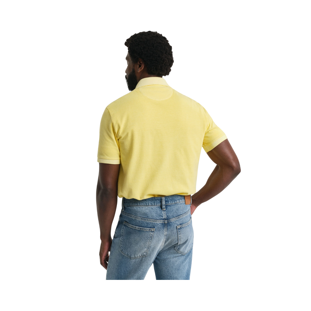 Sunfaded SS Polo - Banana Yellow