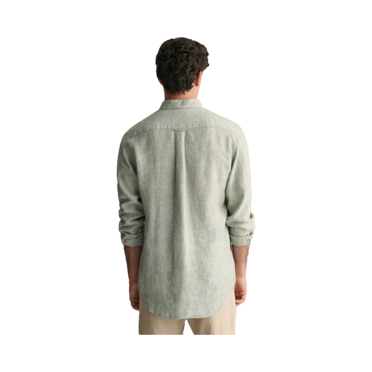 Regular Linen Shirt - Green