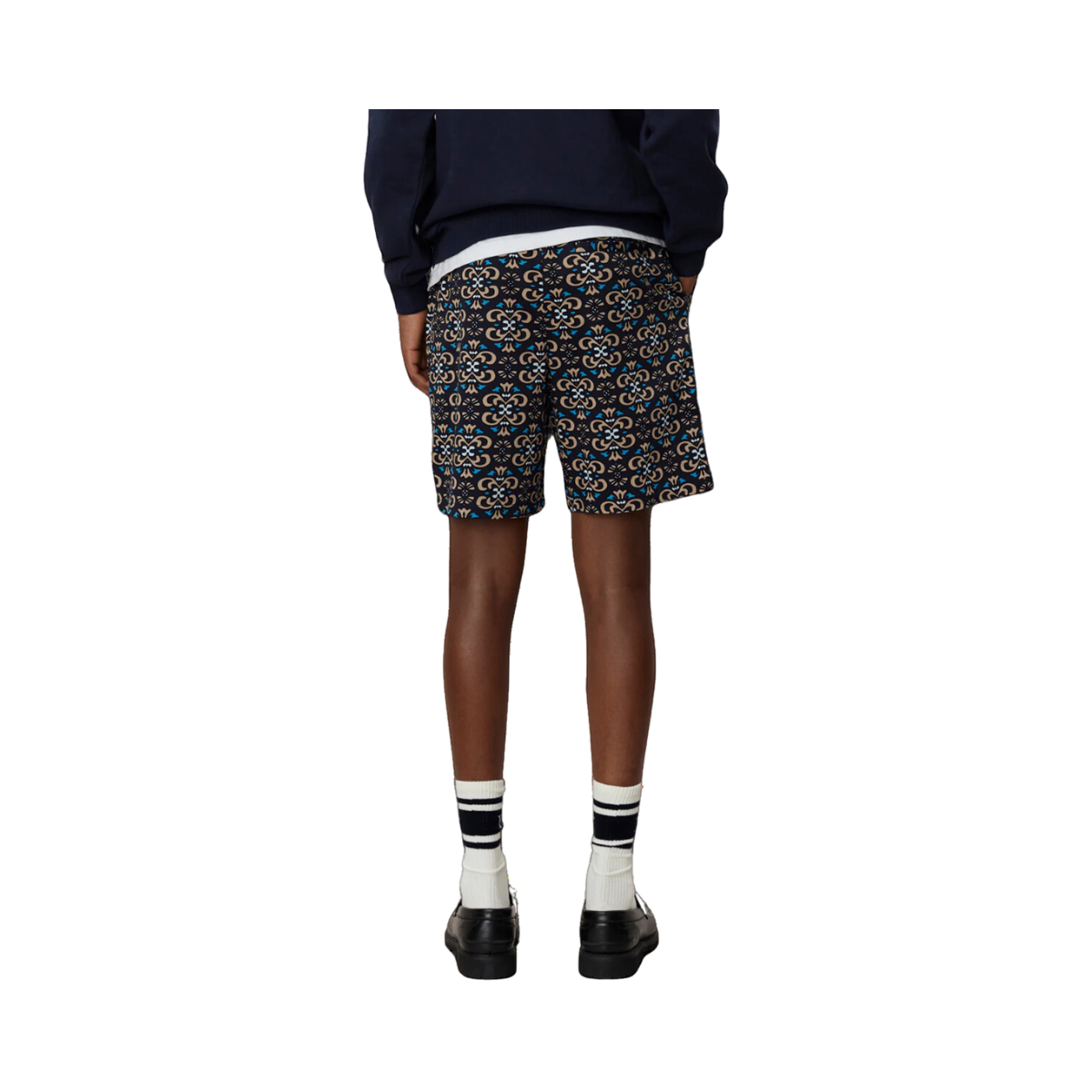 Hendrix AOP Shorts - Navy