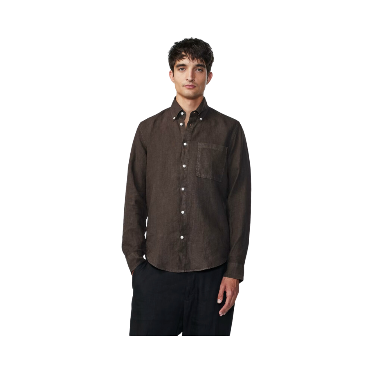 Arne BD Shirt - Brown