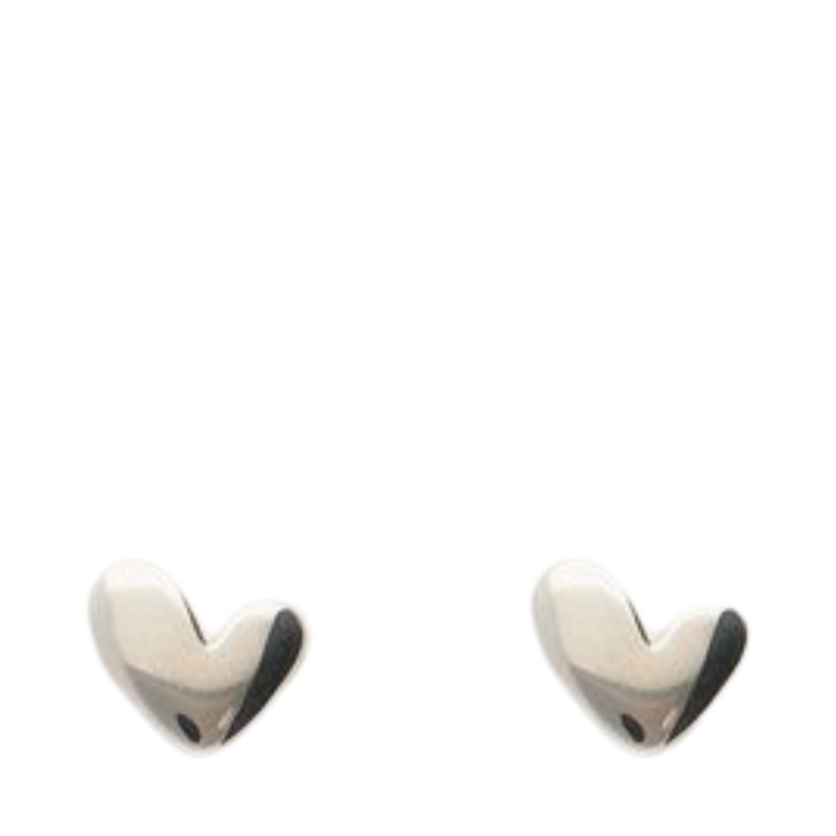 Studs heart - 1500 Silver