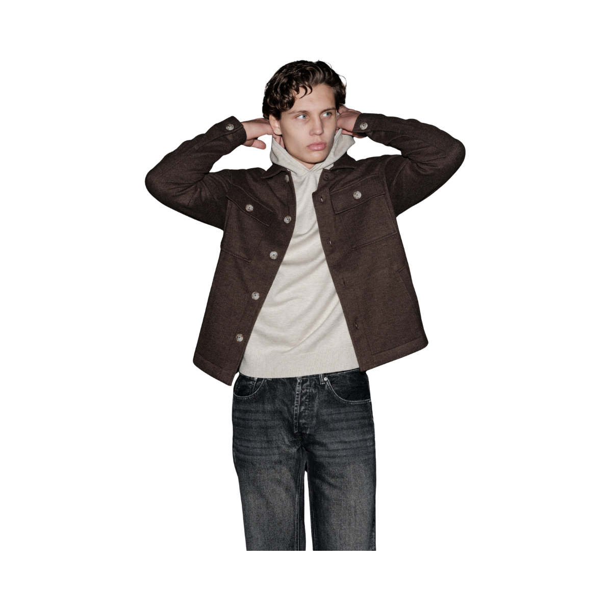 Charles Overshirt - Brown