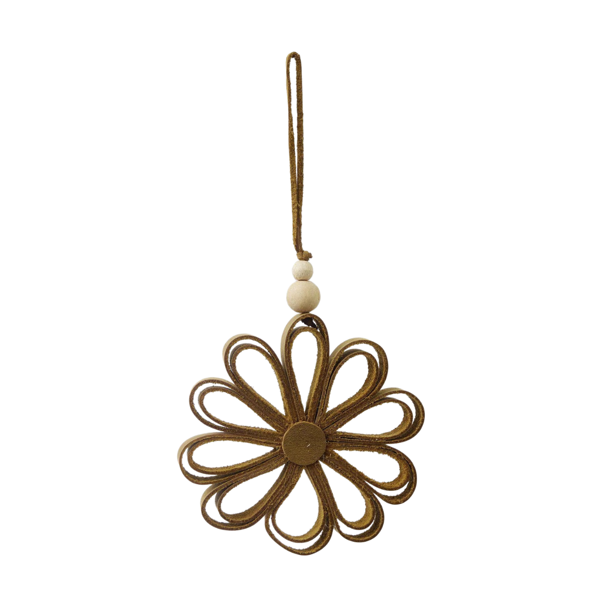 Ornament Flower Julgransdekoration - Mid Brown
