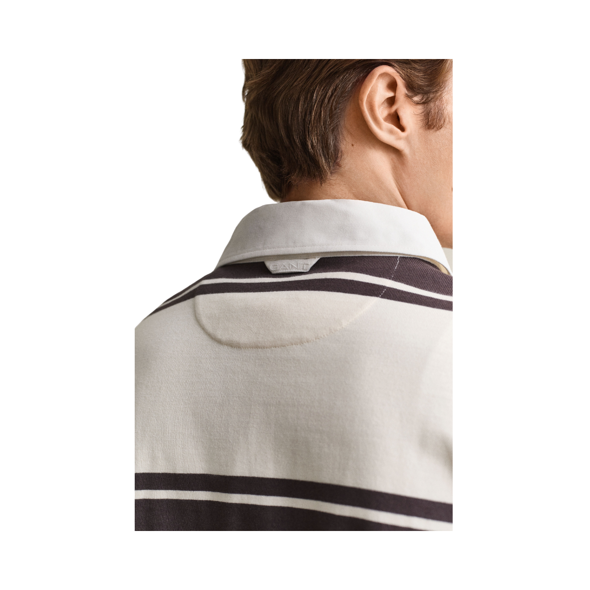 Striped Rugger - Charred Wood Brown