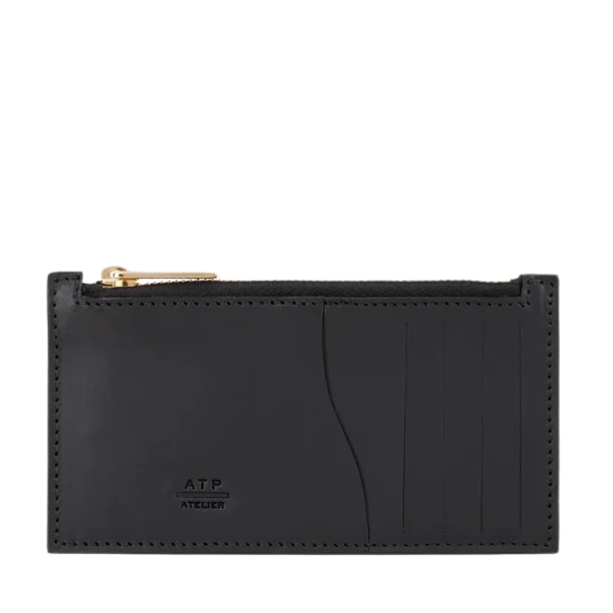 Moscosi Leather Card Holder - 900 Black