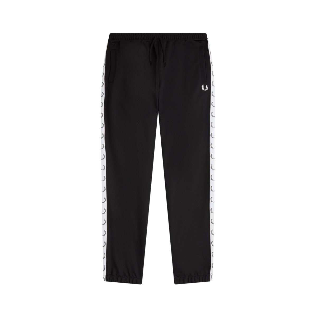 TAPED TRACK PANT - Black