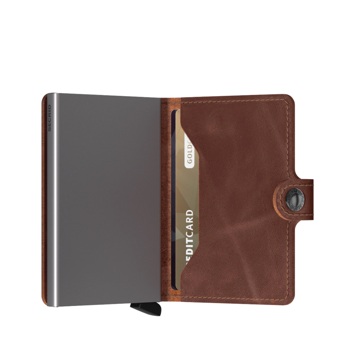 Vintage Miniwallet - Brown