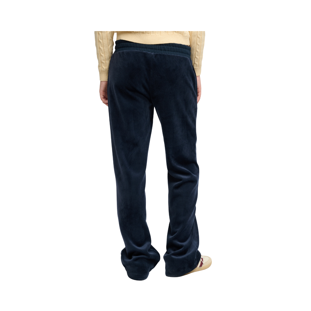 Drop Needle Velour Jogger - 49P Darkest Navy
