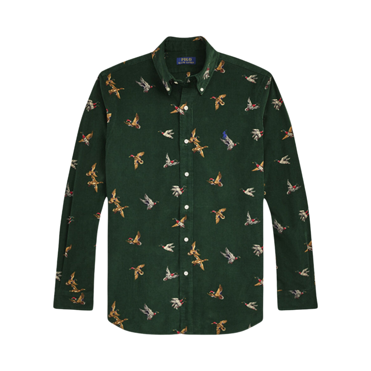 Long Sleeve Sport Shirt - 001 Mallard Flight