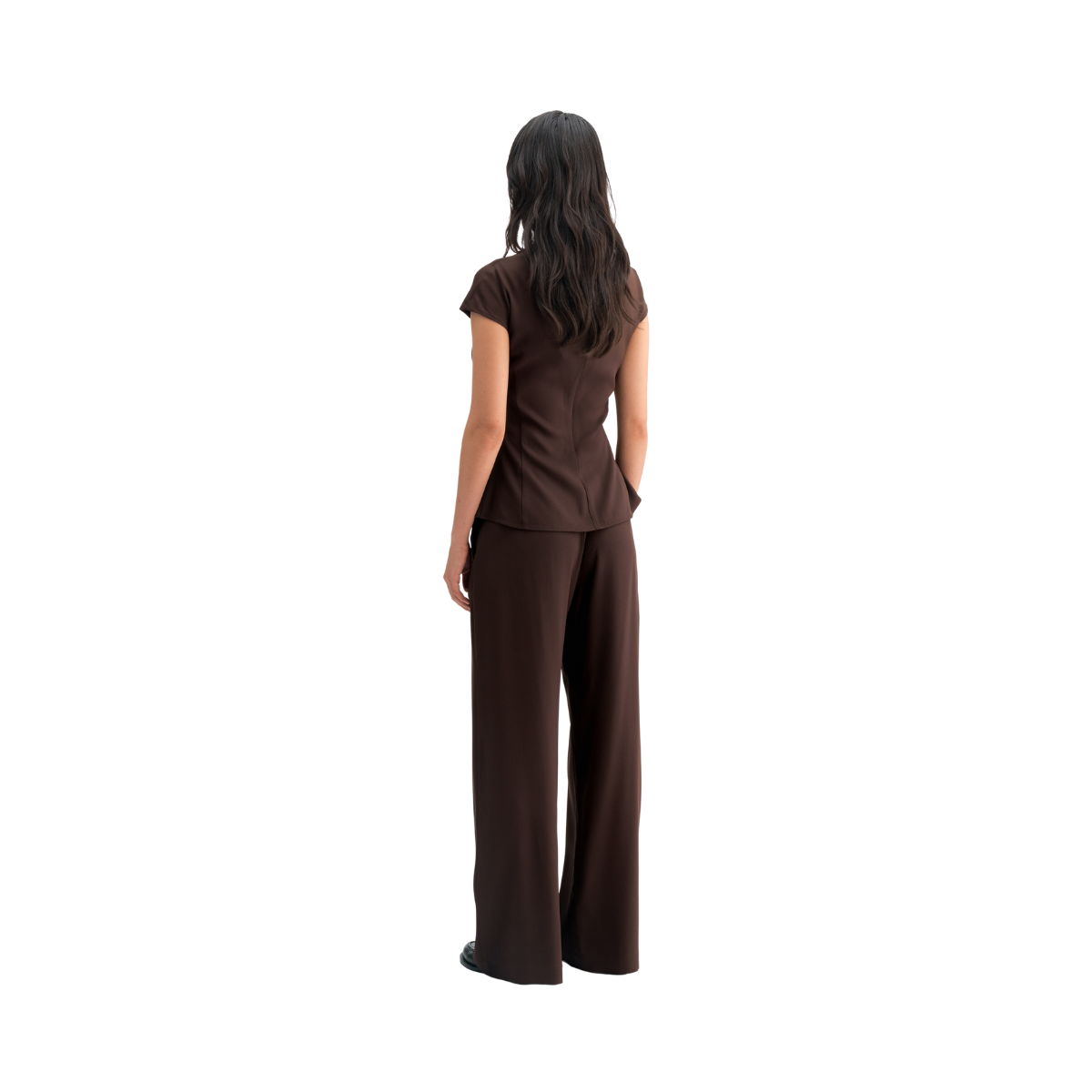 Mila Trousers - Dark Brown