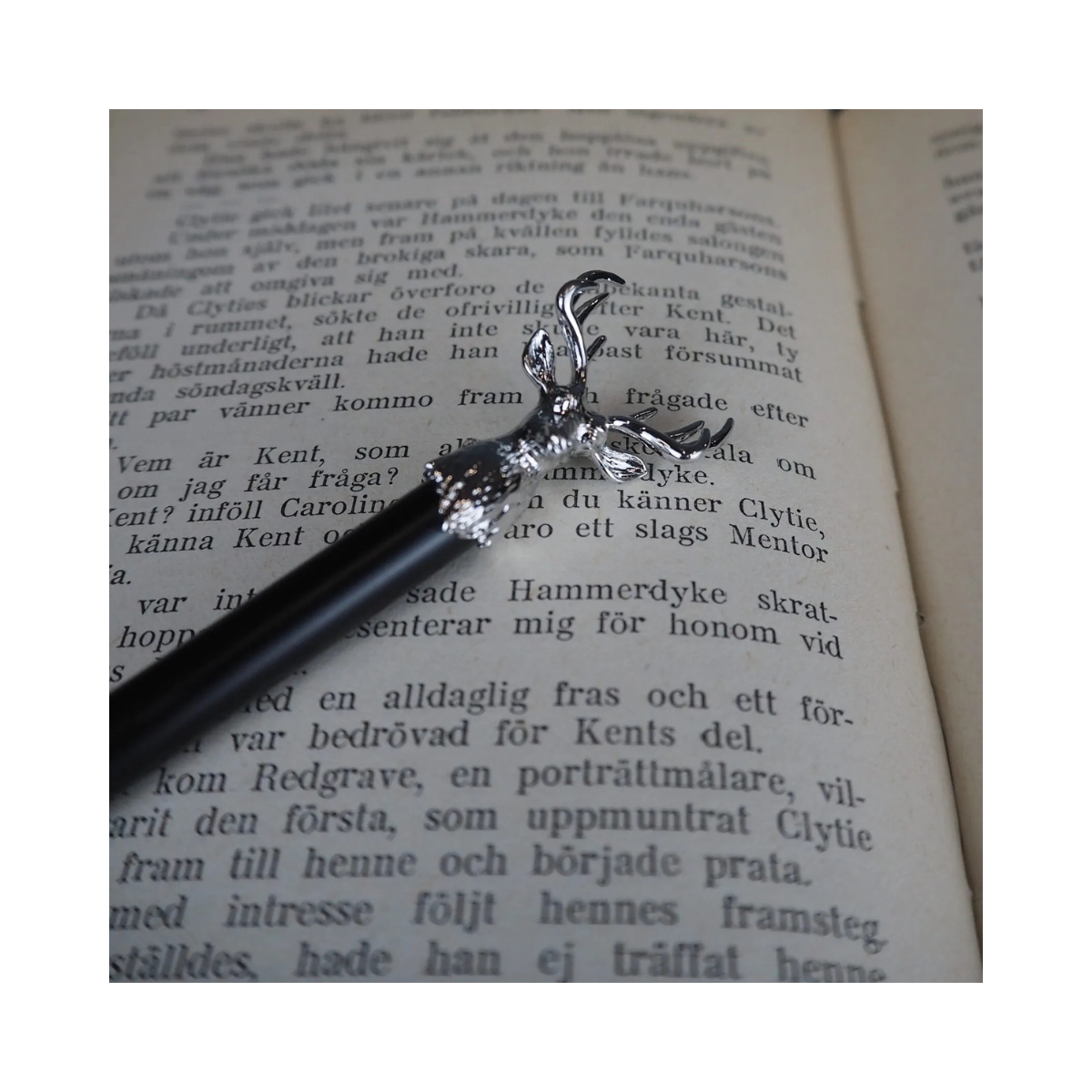 Silver Moose Ball Pen - Multi