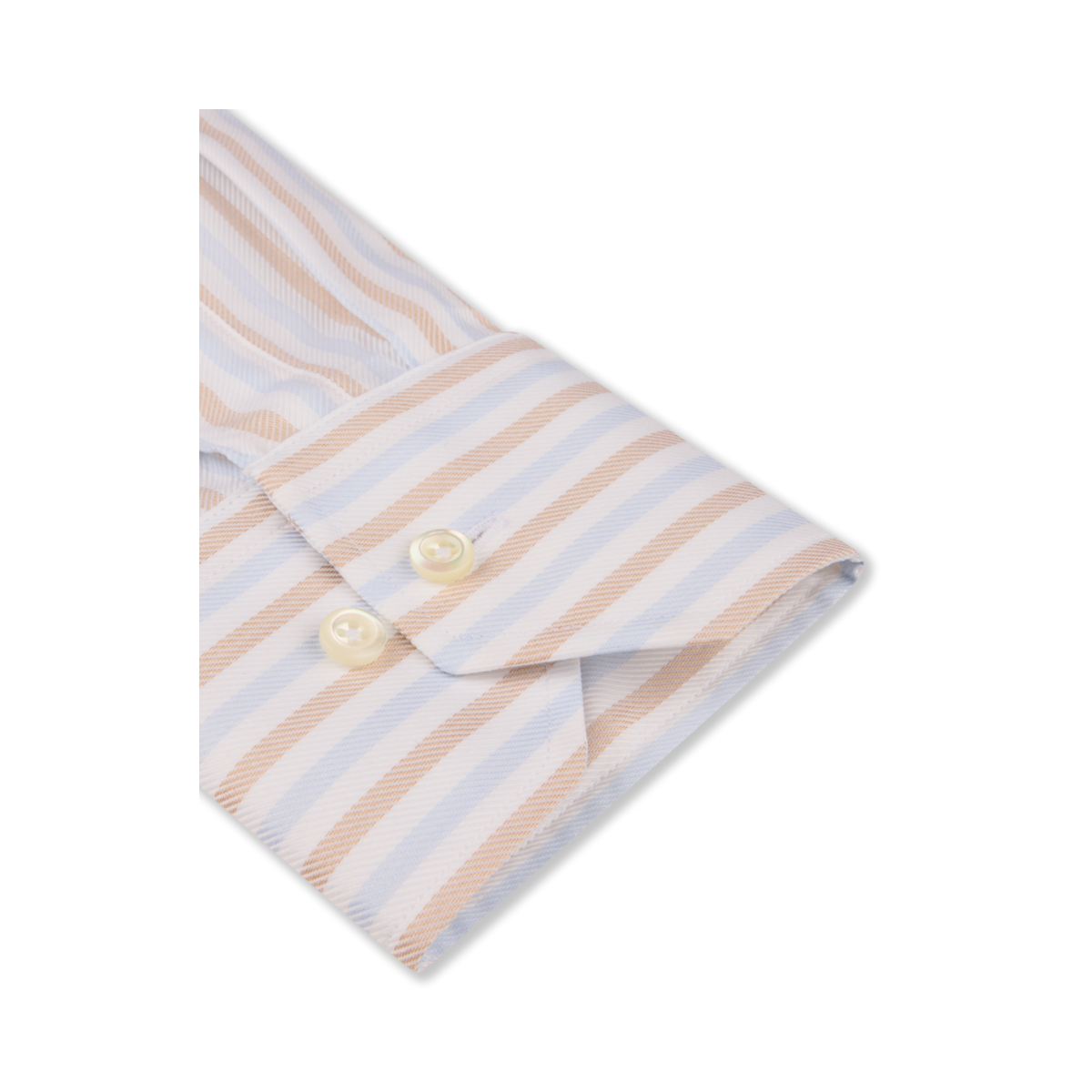 Slimline C77 RM cuff - Light Brown Stripe