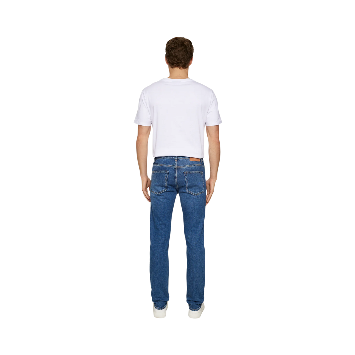 Jax Mid Wash Slim Jeans - Mid Blue