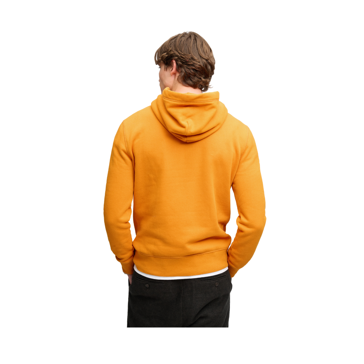 Vintage Script Hood - Track Gold