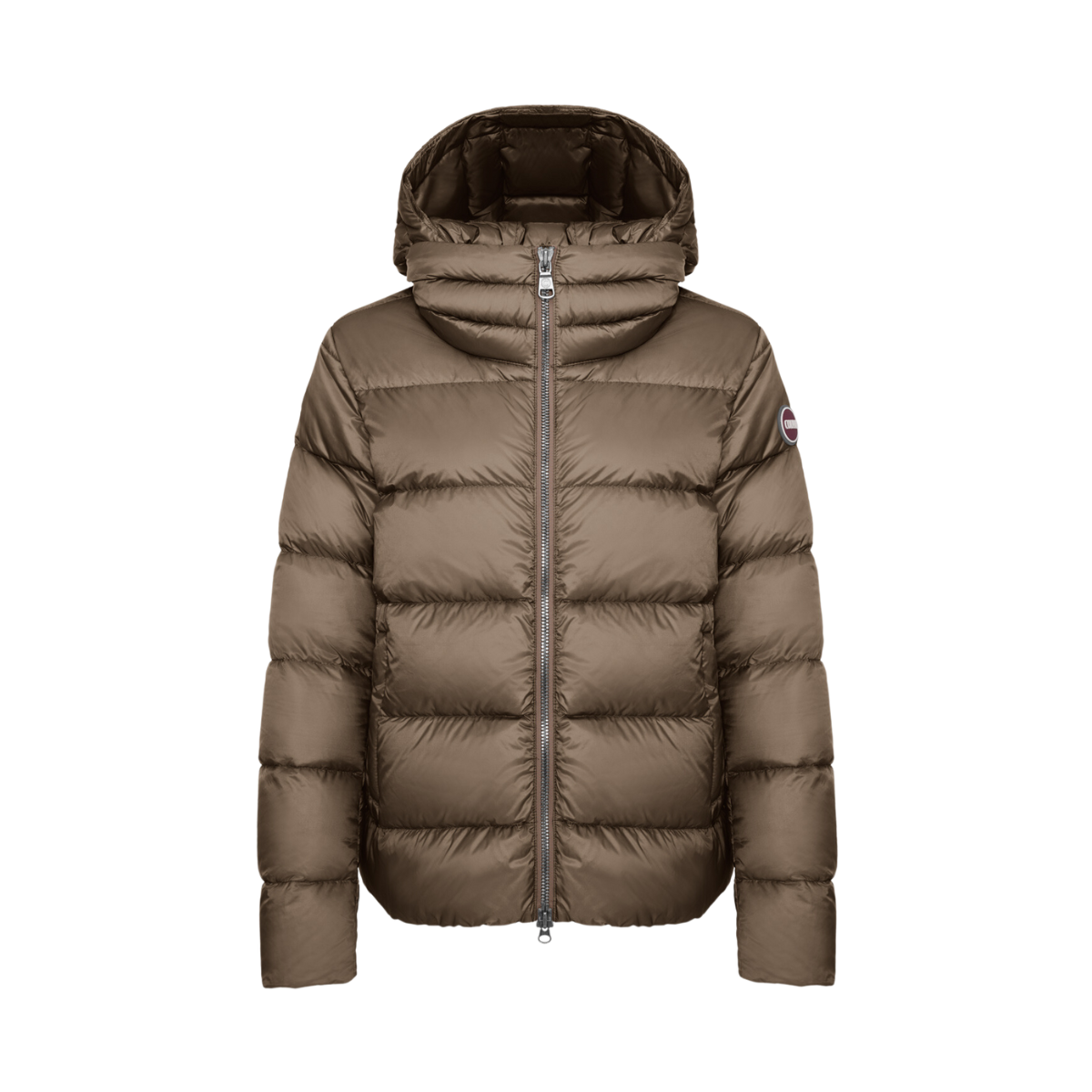 LADIES DOWN JACKET - Brown