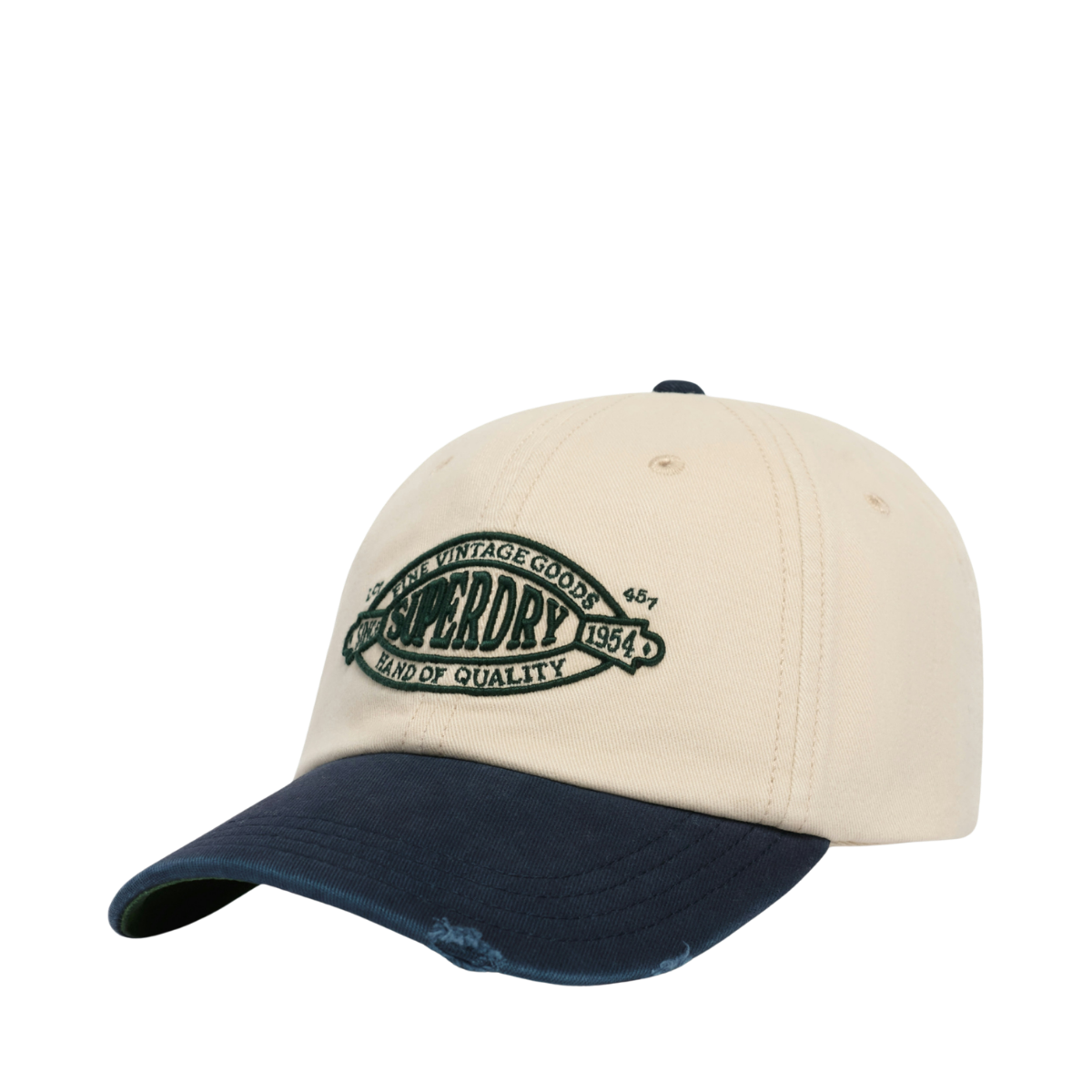Contrast Peak Baseball Cap - Stone Mason