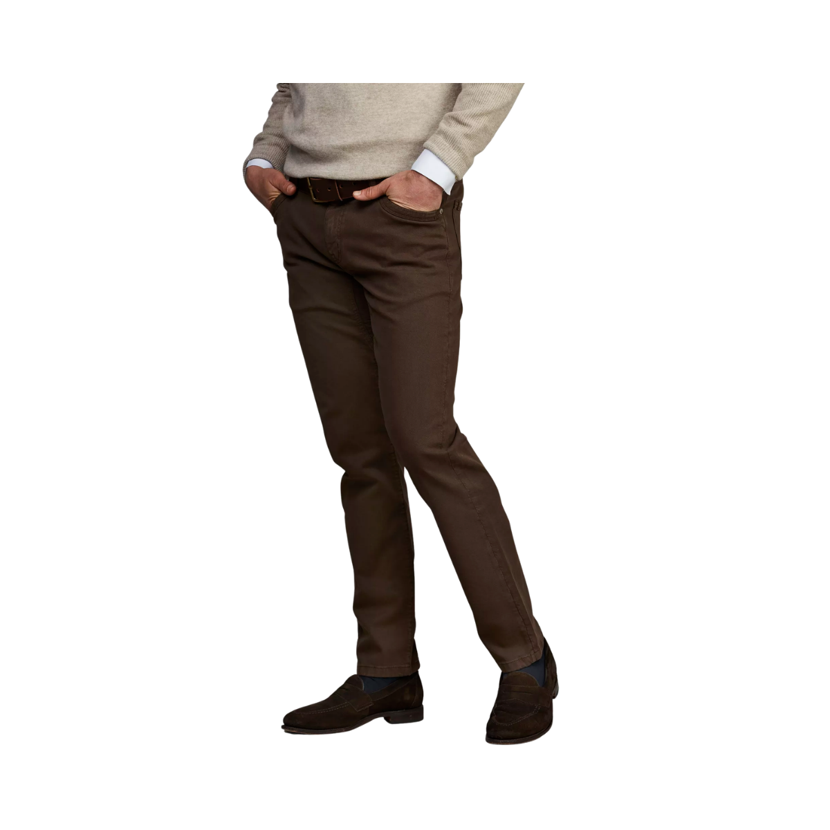 5-Pkt Cut'N Sew Universal Twill - Brown