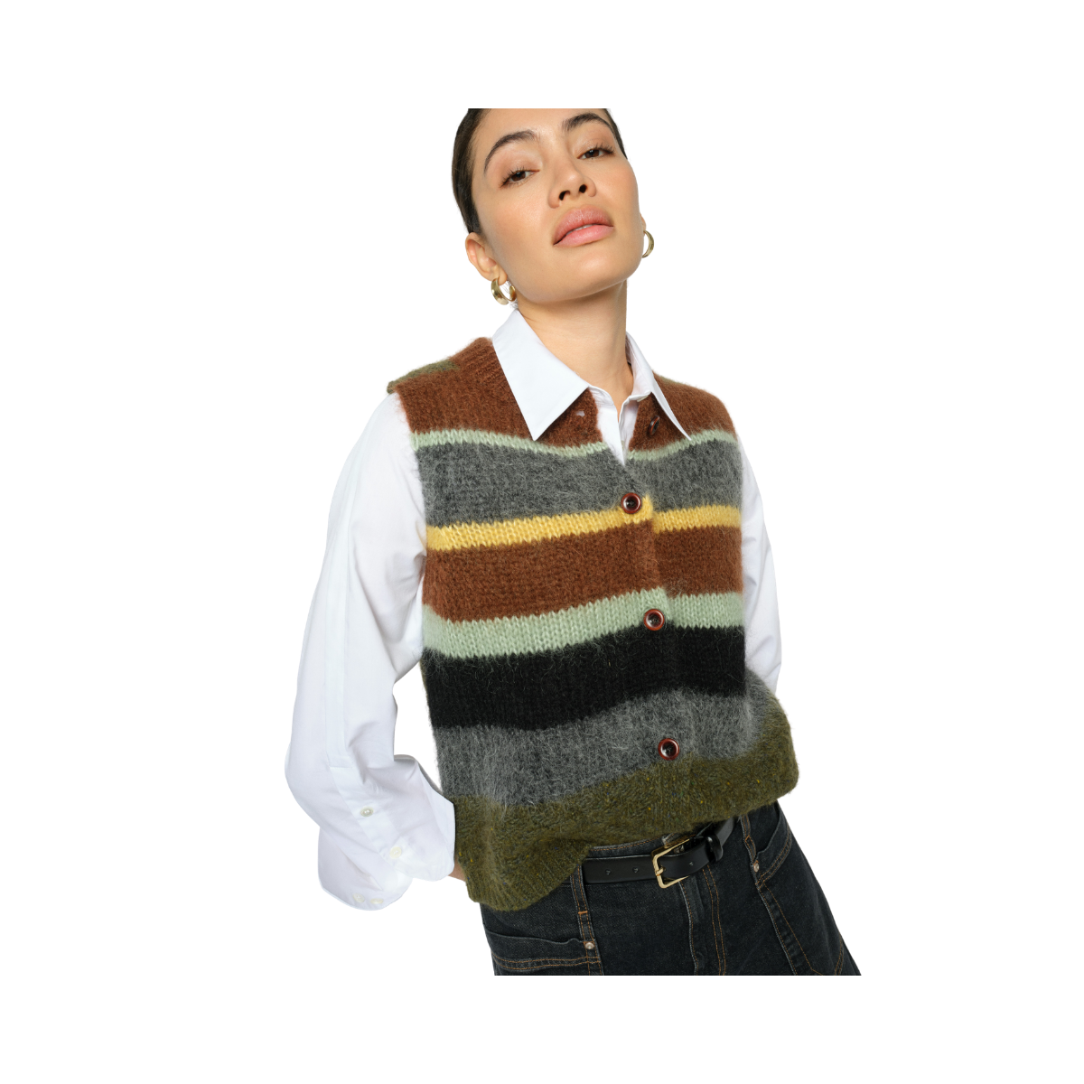 MMEsti Knit Vest - Rosin