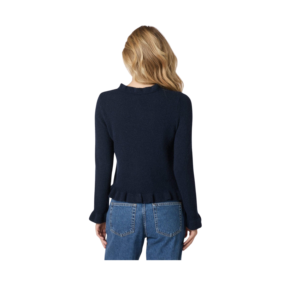Elowen Knit Blouse - 141 Navy