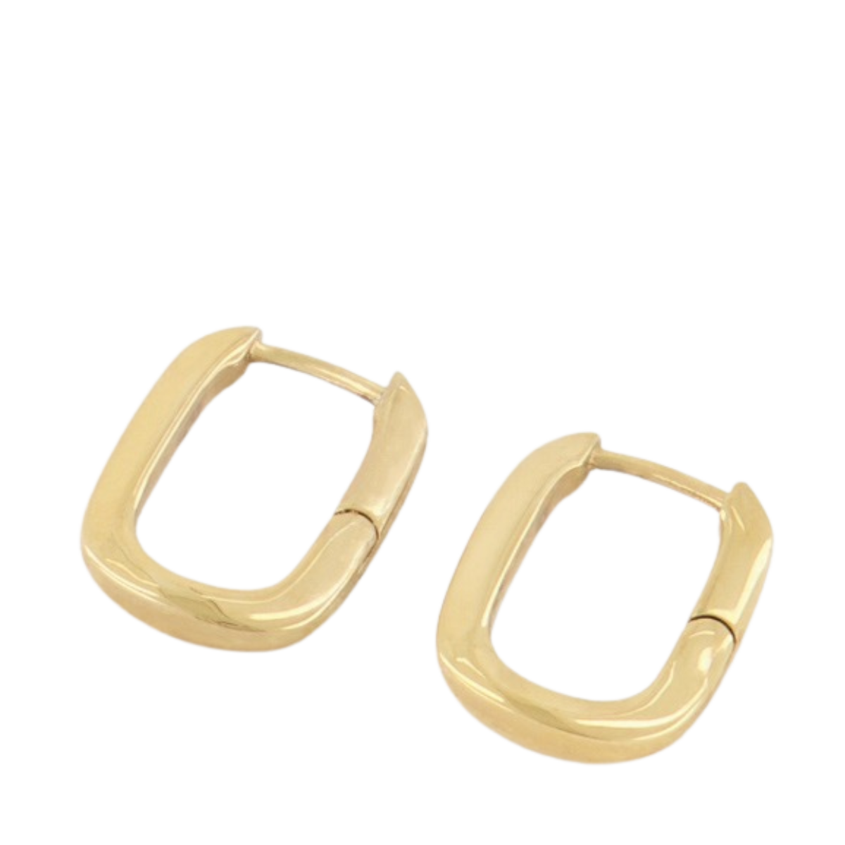 Oorbellen Ovaal Klein - 1200 Gold