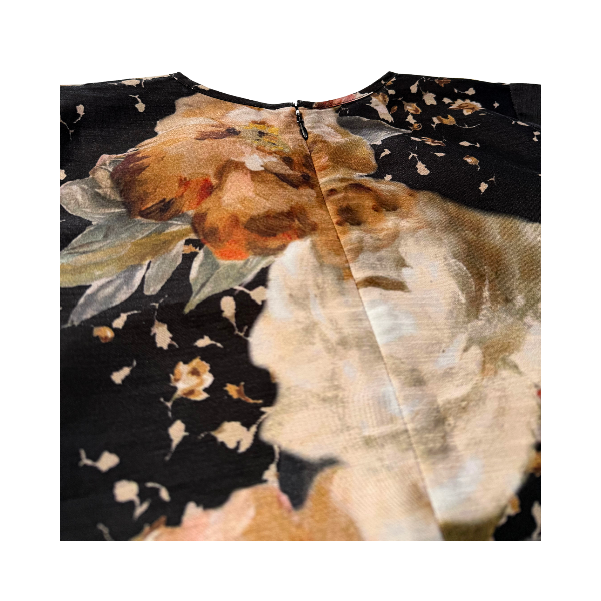 Taffeta Top - Dark Rose