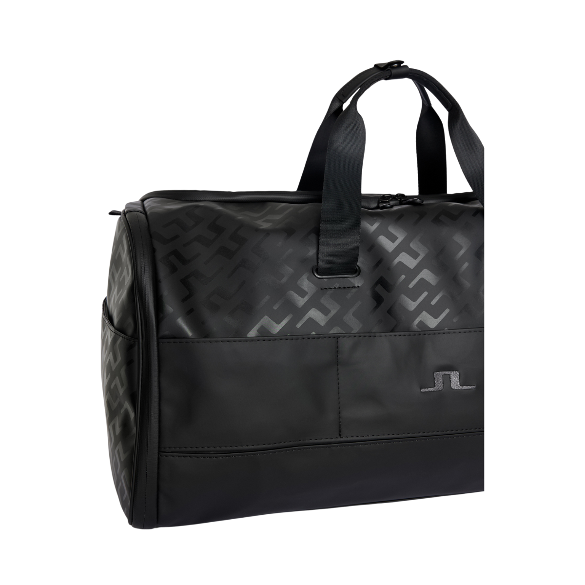 Garment Print Duffel Bag - W096 Tour Geo Jacquard Black M