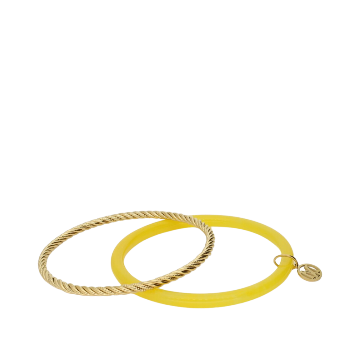 Bangle Set Thin Yellow - Gold