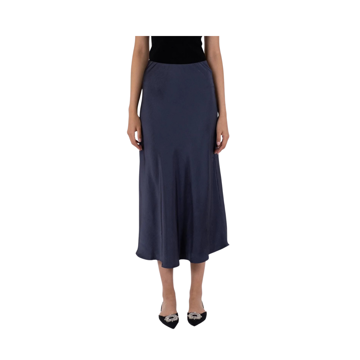 Bovary Skirt - Midnight Blue