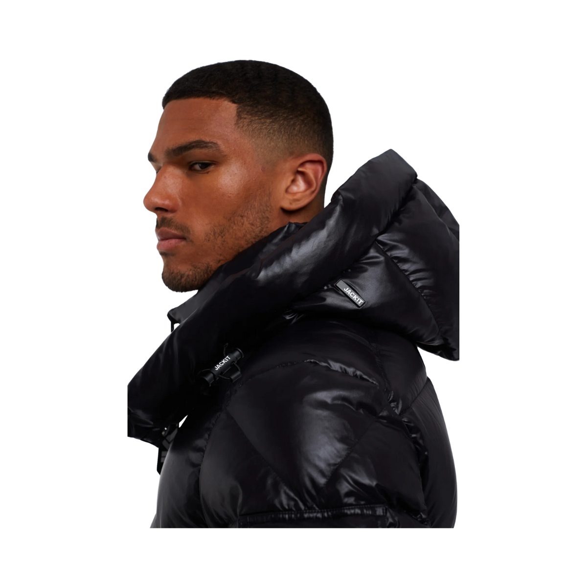 EZ PUFFER HOOD - Black