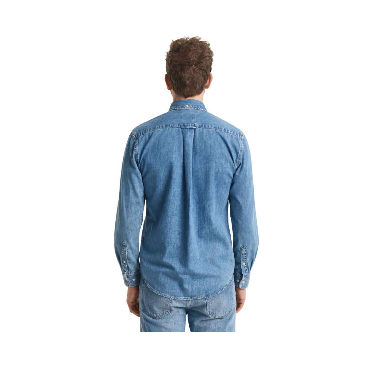 Reg Denim Shirt - Blue