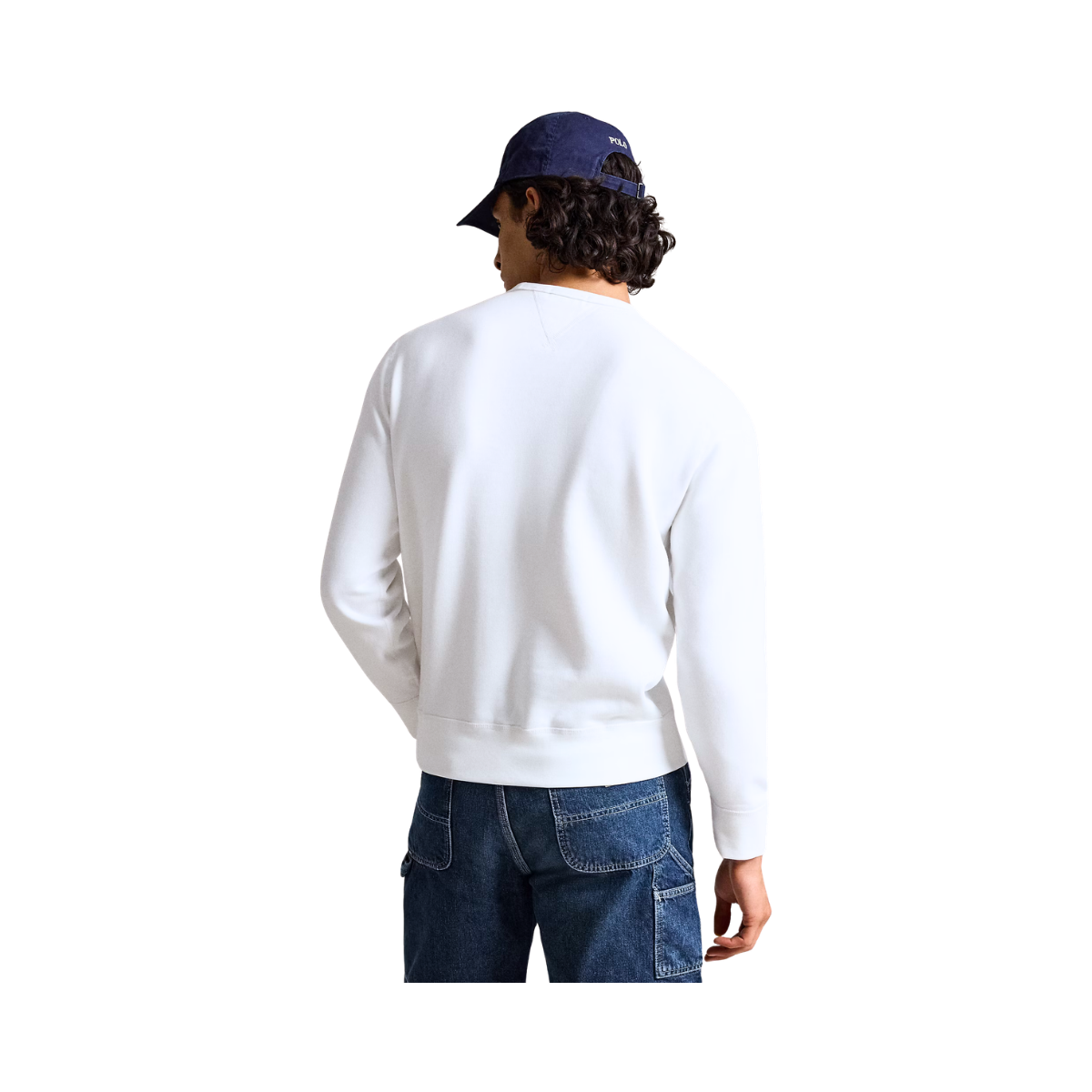 LS Fleece Sweater - White