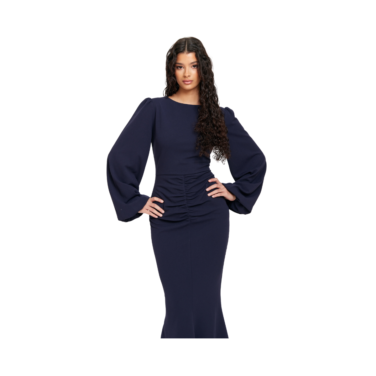Fine Dress - Navy