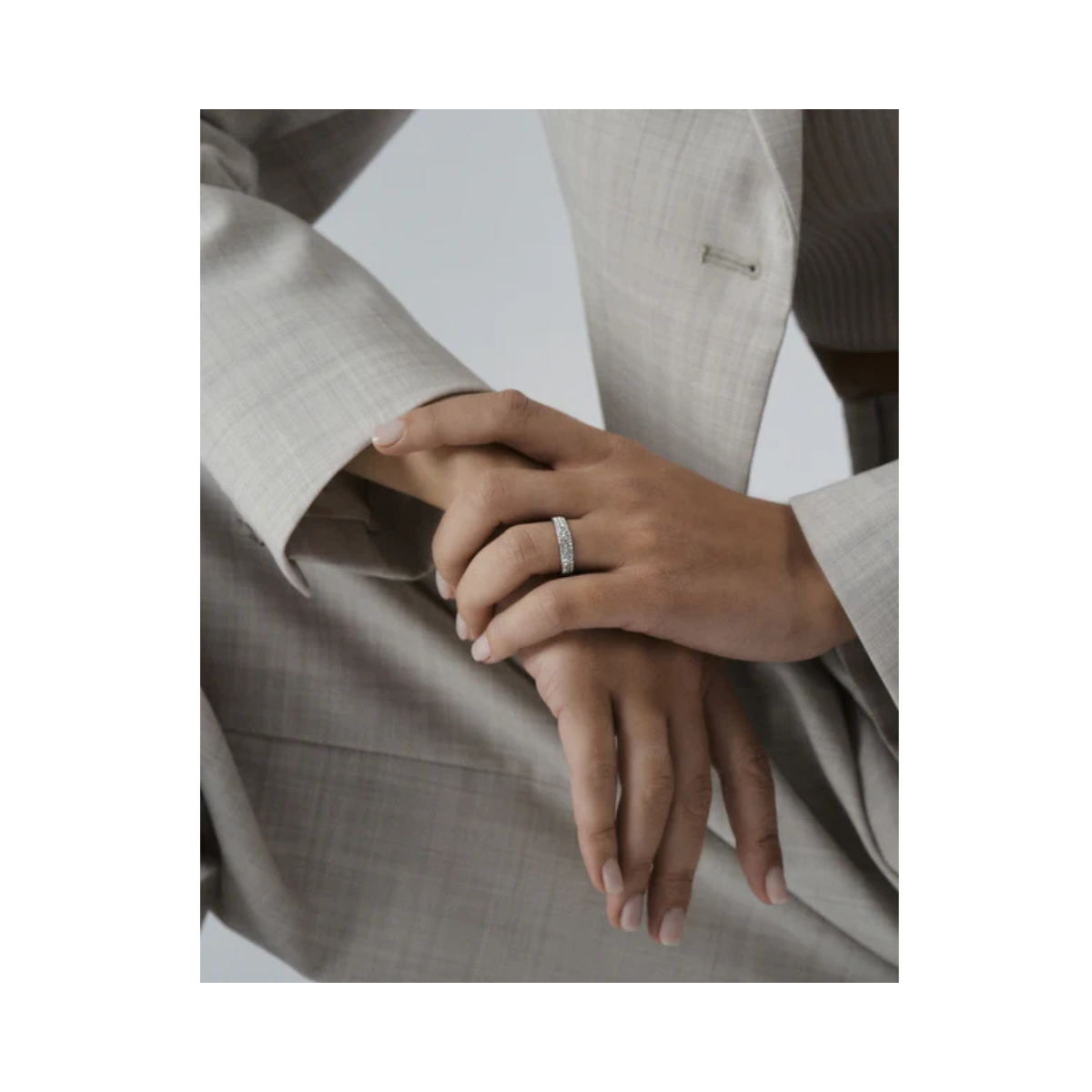 Amour Silver Ring 52 - Silver