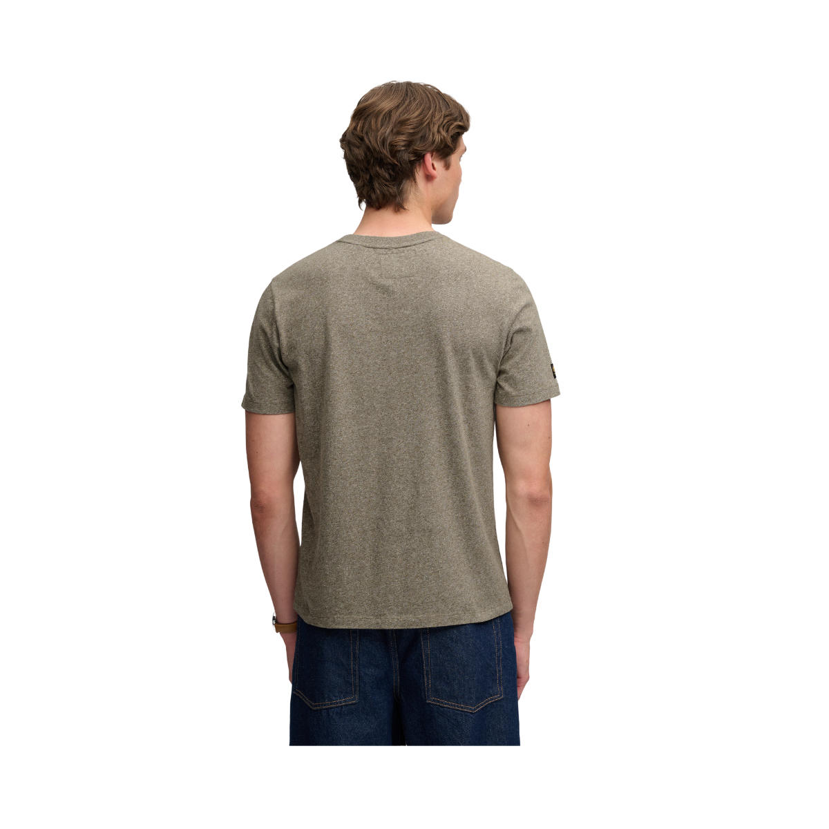 Vl Heritage Relaxed Tee - 9AE Olive Green Marl