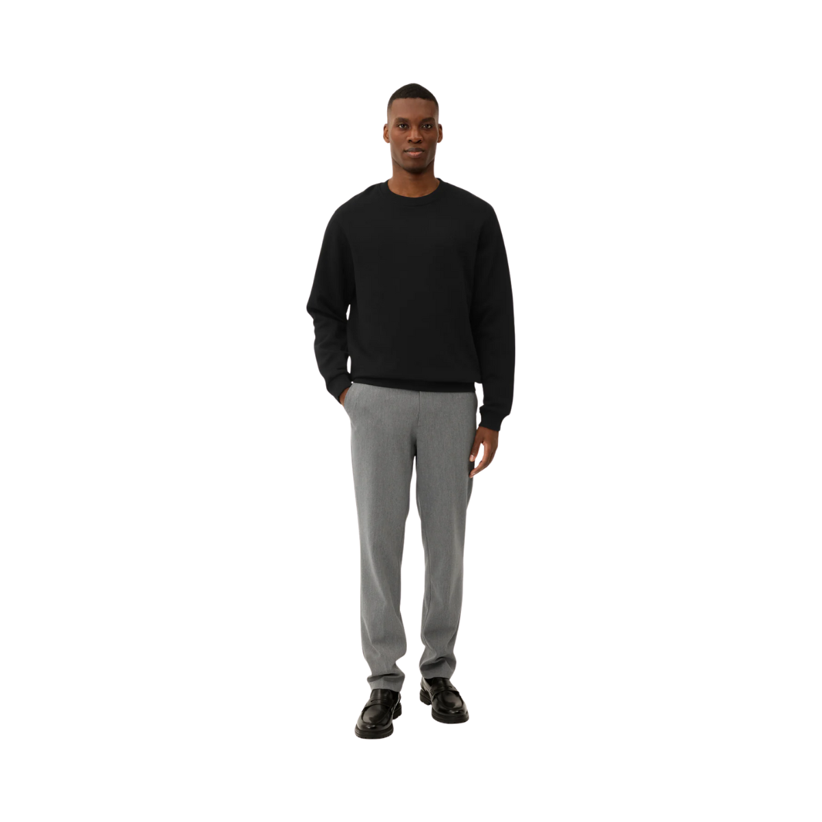 Nørregaard Tonal Sweatshirt - Black