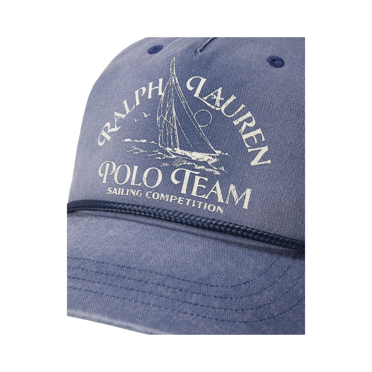 Woven Cap - Light Navy