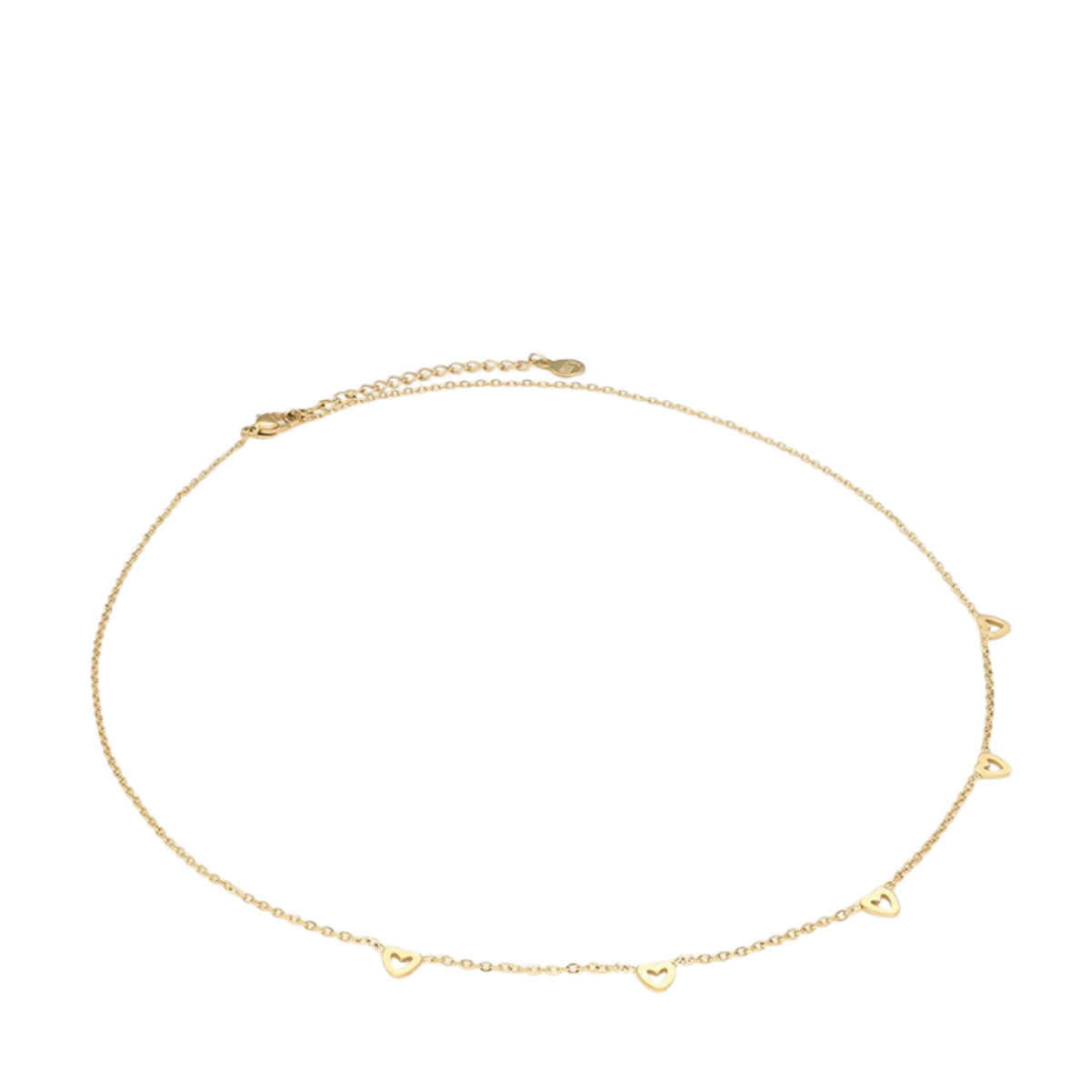 Necklace hearts - 1200 Gold