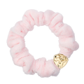Velvet Mini Scrunchie - Cotton Candy